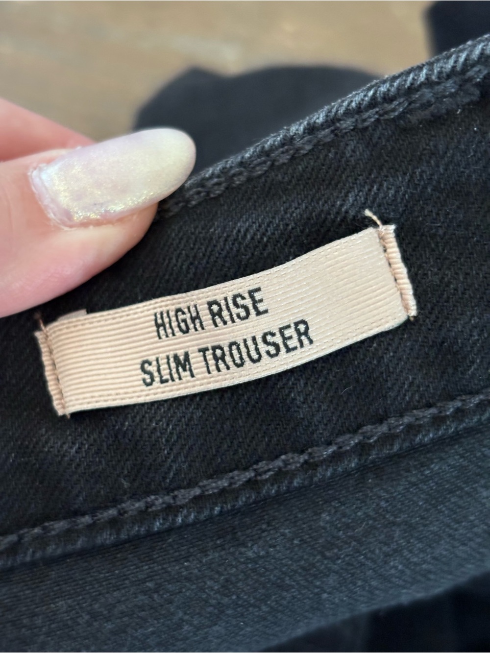 ARIAT HIGH RISE Slim Boot DIXIE JEANS black NWT Size 31 S - Picture 9 of 12